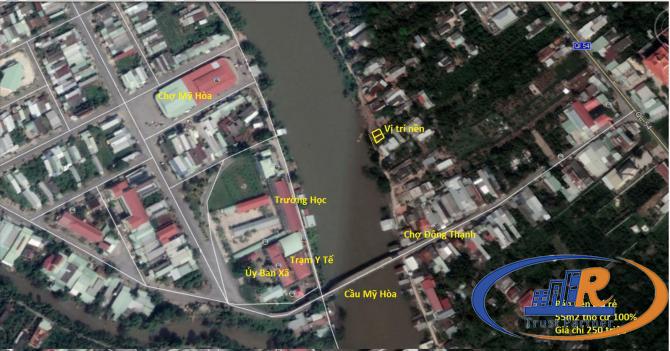 Bán cặp nền view sông gần chợ giá rẻ thuộc Bình Minh, Vĩnh Long