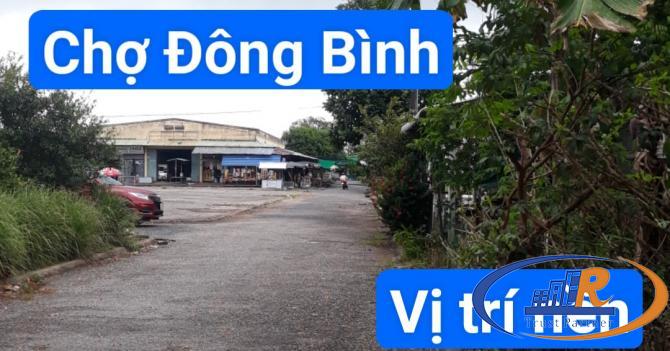 Bán nền đối diện chợ xã Đông Bình, Thới Lai, TPCT