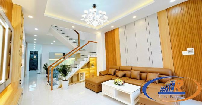 Bán nhà trệt lầu Full nội thất KDC Phú An – Đường B3 – Diện tích 78,5m2 – Giá 4,350 tỷ -  Lh