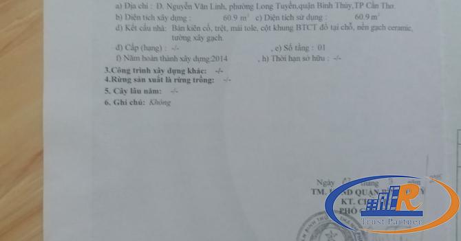 Nhà cấp 4 đường số 5 kdc Sơn Thủy - Long Tuyền - Bình Thủy - CT
